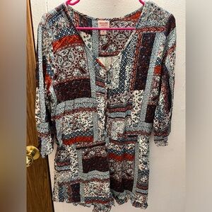 Women’s Mossimo 3/4 Sleeves Romper XL